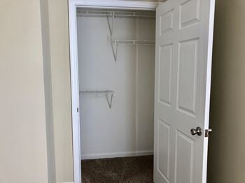 Spacious closets